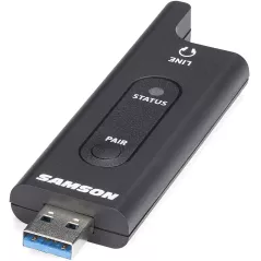 Samson XPD2 Lavalier: Micro sans Fil USB pour Podcasts, Streaming & Présentations Impeccables